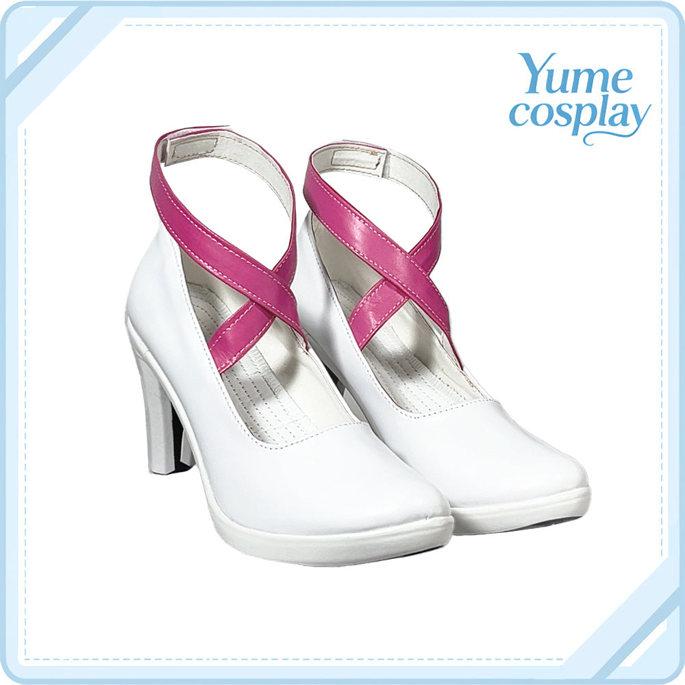 BanG　Dream!（バンドリ！）　Pastel＊Palettes　丸山彩　シーズン3衣装　コスプレ靴　コスプレブーツ　ACSCG1973
