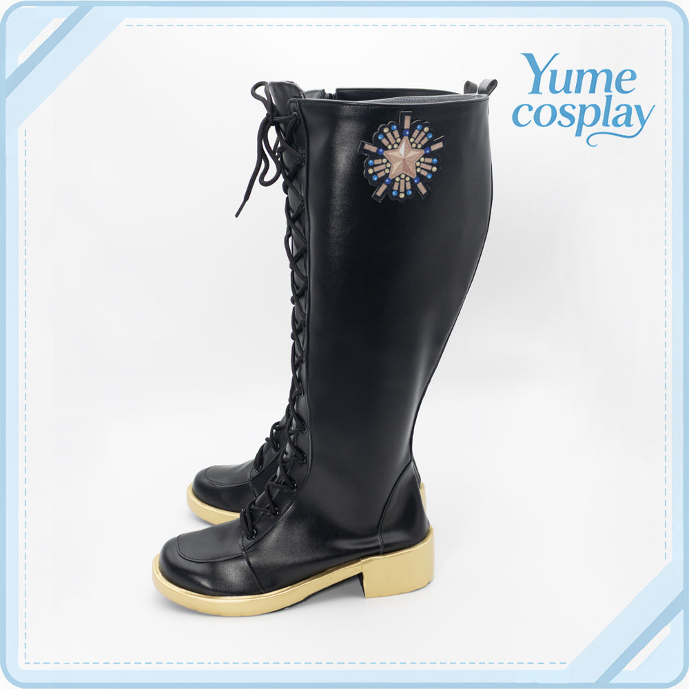 学園アイドルマスター　葛城リーリヤ　極光　コスプレ靴　コスプレブーツ　ACSCG2001