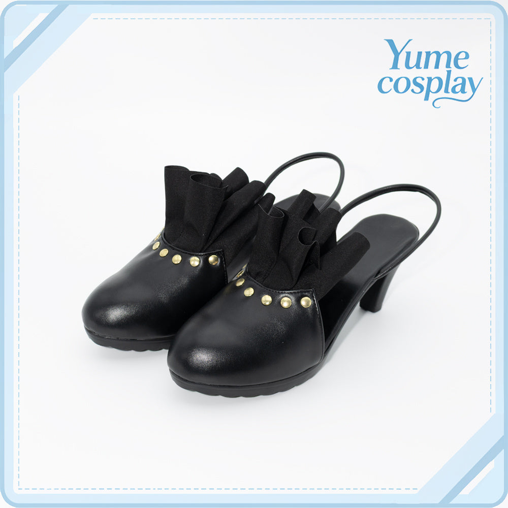 BanG　Dream!　バンドリ！　若葉睦　Ave　Mujica　糸操りの自我　アークナイツコラボ　コスプレ靴　コスプレブーツ　ACSCG2059