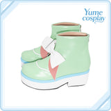 アイドルマスター　シャイニーカラーズ　黛冬優子　I'm　a　Cutie　Finder　コスプレ靴　コスプレブーツ　ACSCGWG148