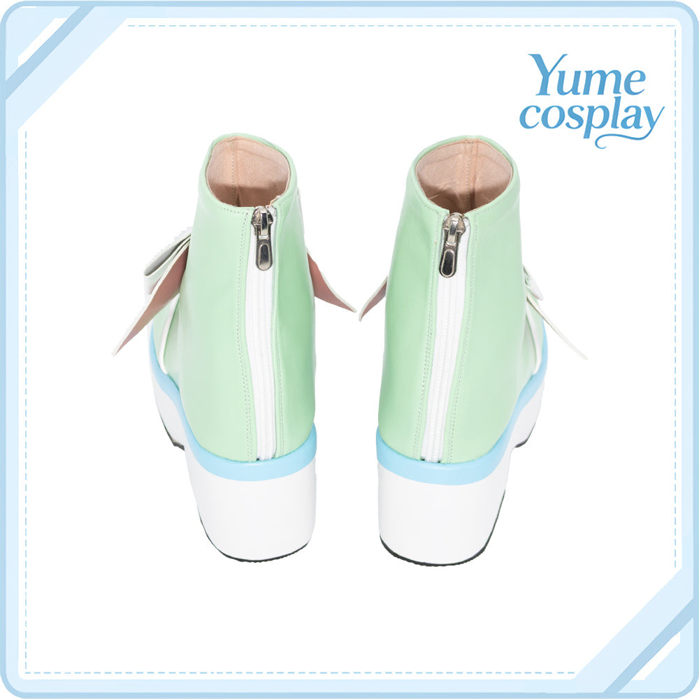 アイドルマスター　シャイニーカラーズ　黛冬優子　I'm　a　Cutie　Finder　コスプレ靴　コスプレブーツ　ACSCGWG148
