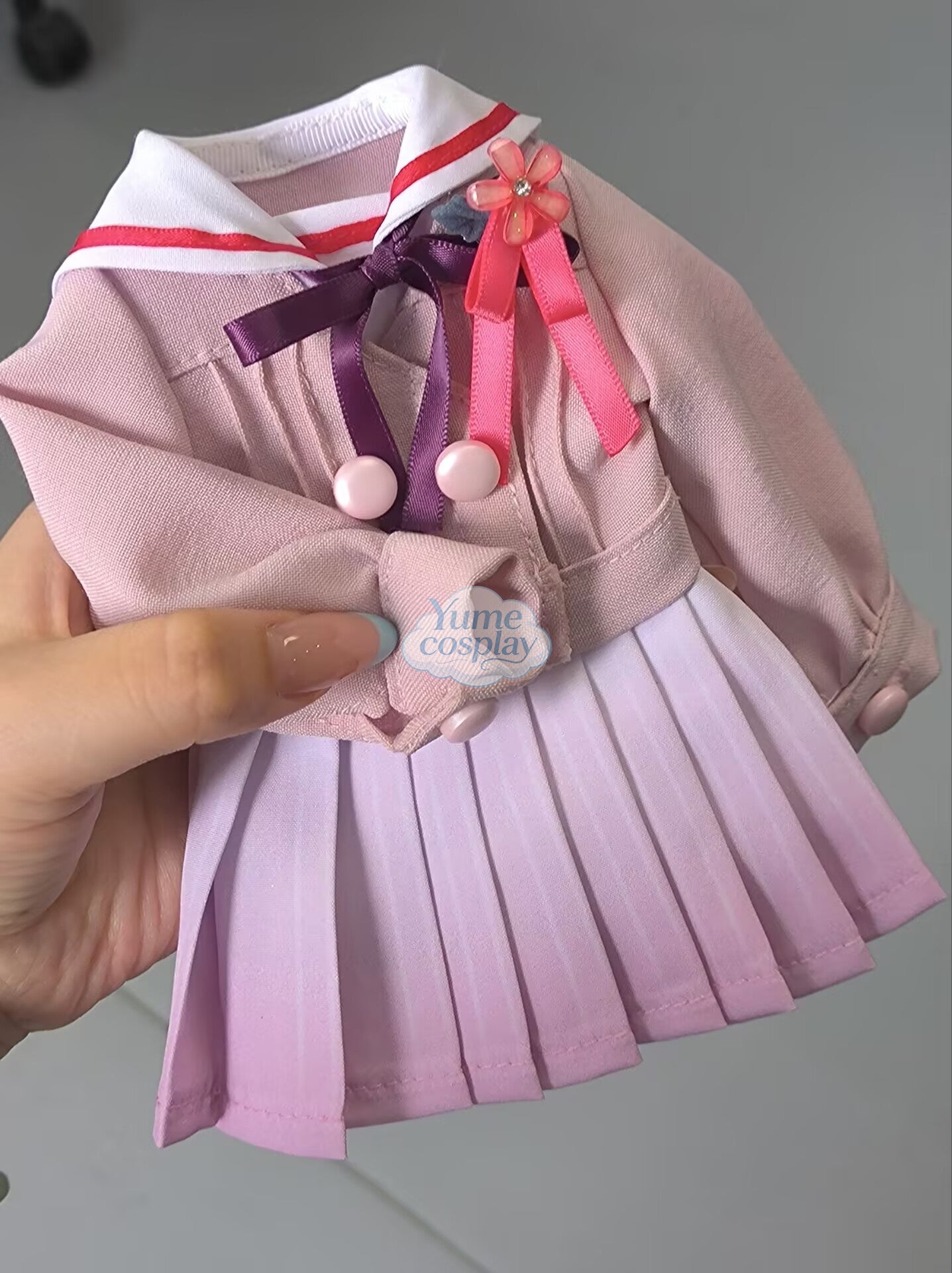 学園アイドルマスター　学マス　桜フォトグラフ　制服　葛城リーリヤ　月村手毬　篠澤広　倉本千奈　十王星南　藤田ことね　姫崎莉波　有村麻央　コスプレ衣装　ドール衣装　BJD　1/4　ドール用衣装　WY008