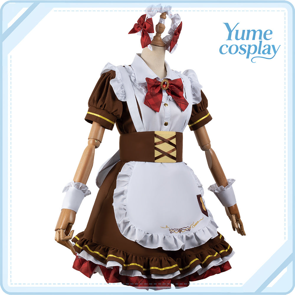 バーチャルYouTuber　Vtuber　ココスコラボ衣装　メイド服　月ノ美兎　コスチューム　CG1786WMY