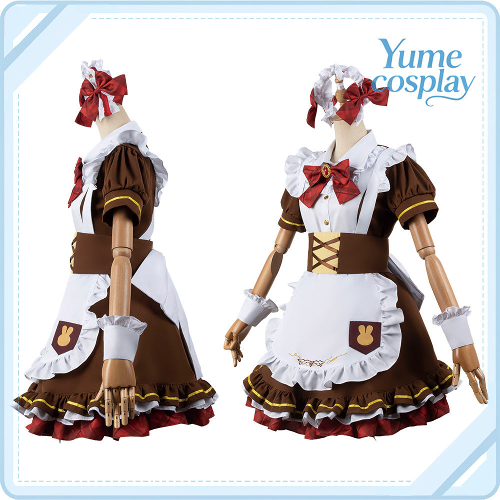 バーチャルYouTuber　Vtuber　ココスコラボ衣装　メイド服　月ノ美兎　コスチューム　CG1786WMY