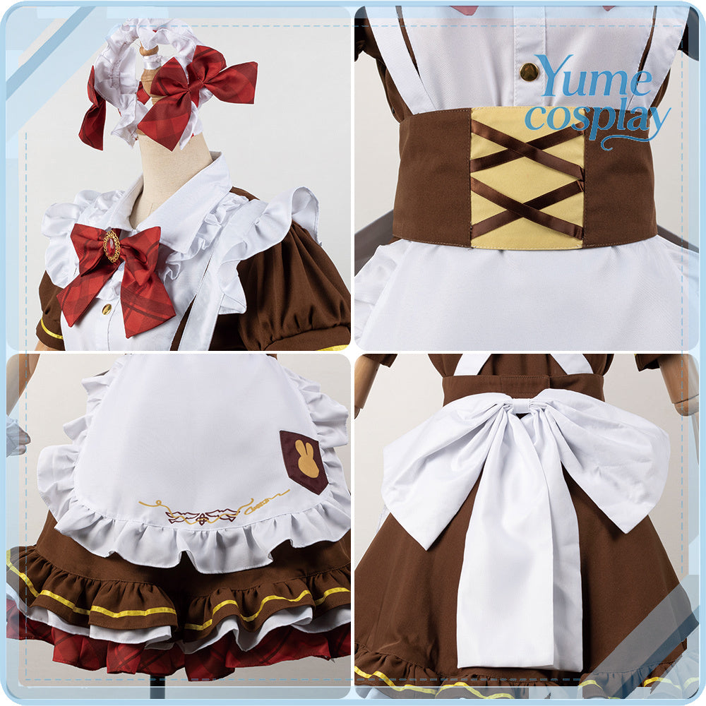 バーチャルYouTuber　Vtuber　ココスコラボ衣装　メイド服　月ノ美兎　コスチューム　CG1786WMY
