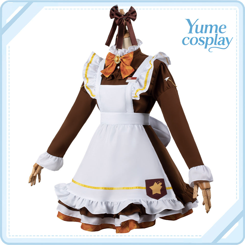 バーチャルYouTuber　Vtuber　ココスコラボ衣装　メイド服　星川サラ　コスチューム　CG1788WMY