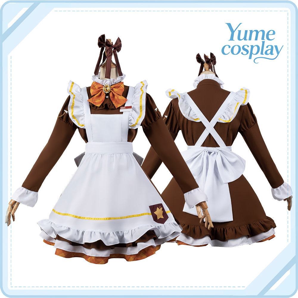 バーチャルYouTuber　Vtuber　ココスコラボ衣装　メイド服　星川サラ　コスチューム　CG1788WMY