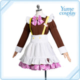 バーチャルYouTuber　Vtuber　ココスコラボ衣装　メイド服　椎名唯華　コスチューム　CG1791WMY