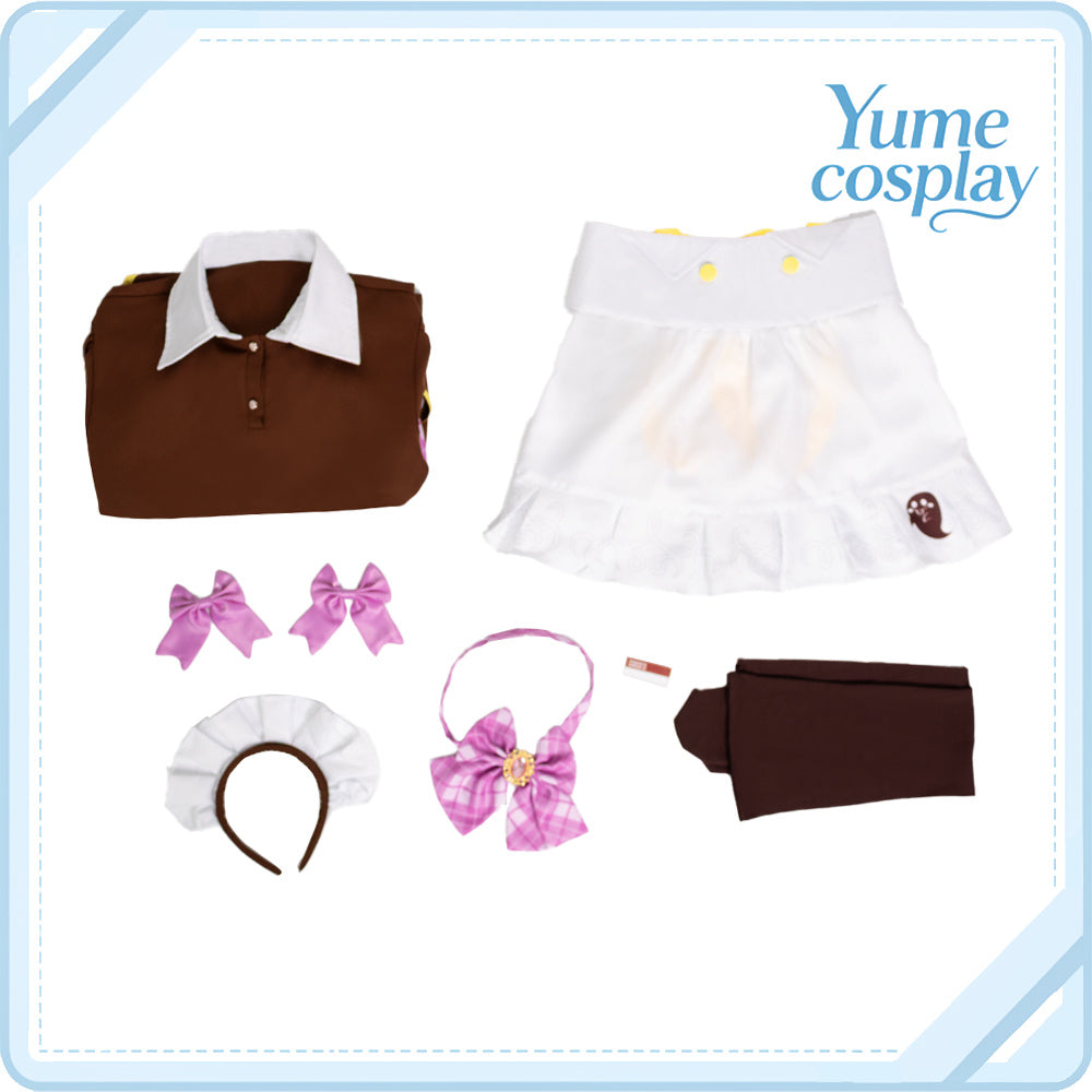 バーチャルYouTuber　Vtuber　ココスコラボ衣装　メイド服　椎名唯華　コスチューム　CG1791WMY