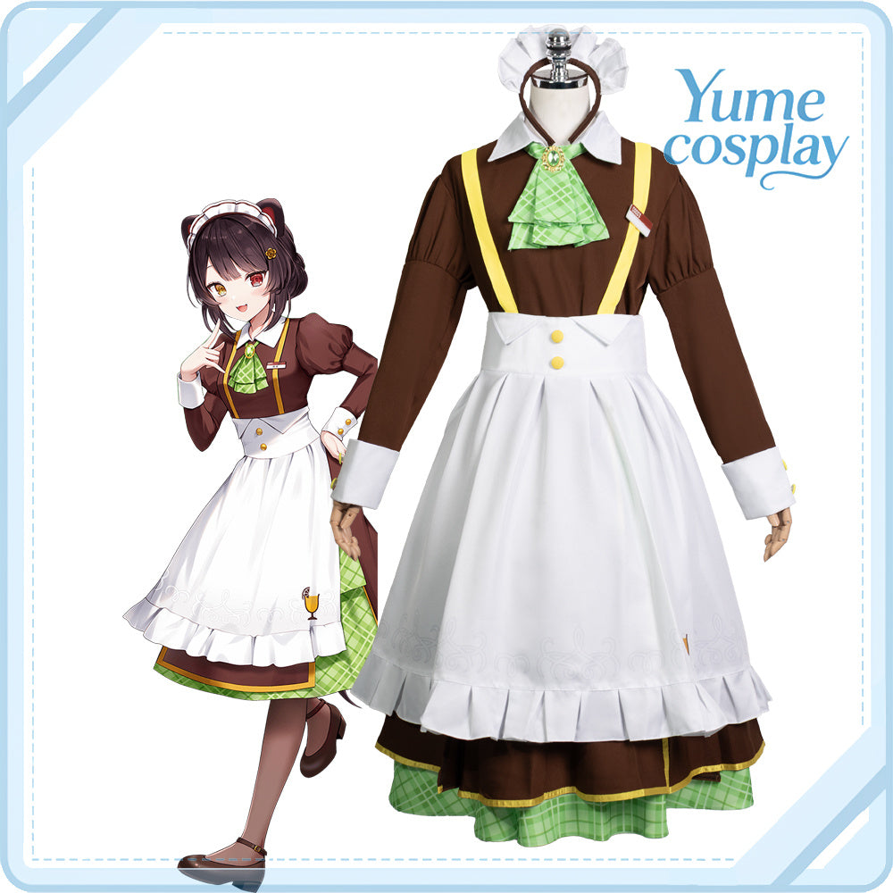 バーチャルYouTuber　Vtuber　ココスコラボ衣装　メイド服　戌亥とこ　コスチューム　CG1794WMY