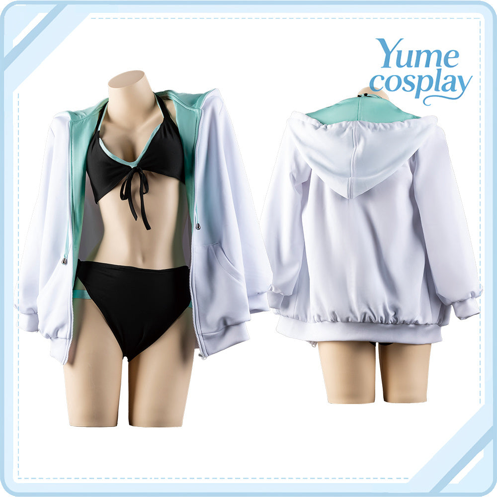 学園アイドルマスター　月村手毬　キミとセミブルー　水着　コスチューム　CG1839WMY
