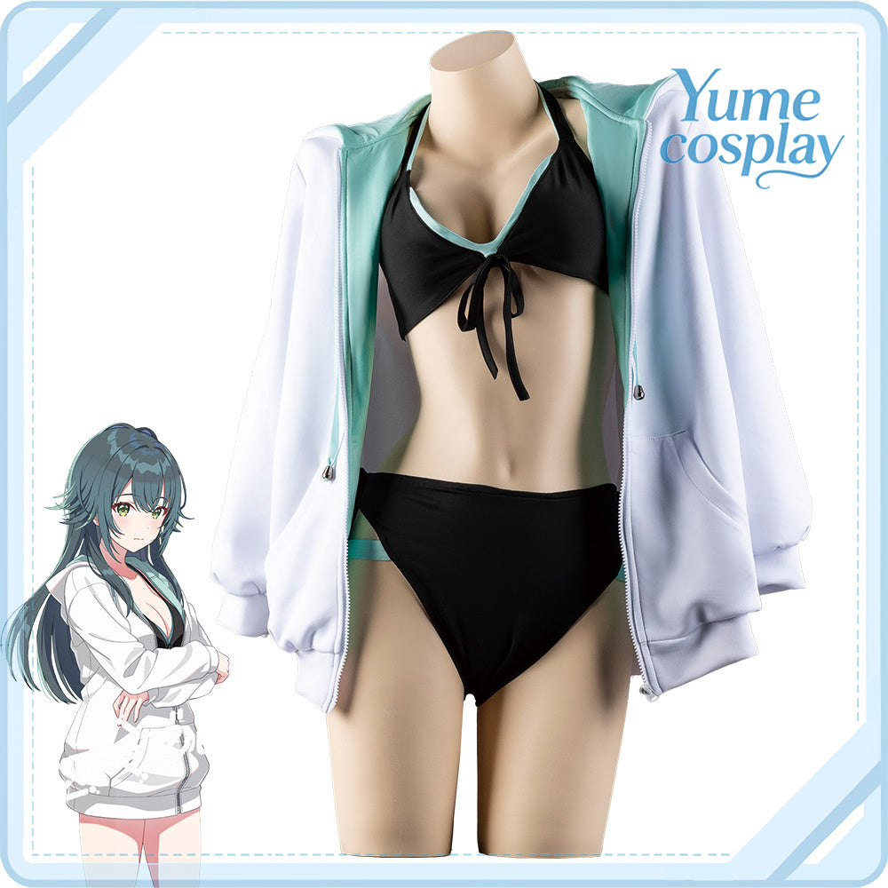 学園アイドルマスター　月村手毬　キミとセミブルー　水着　コスチューム　CG1839WMY
