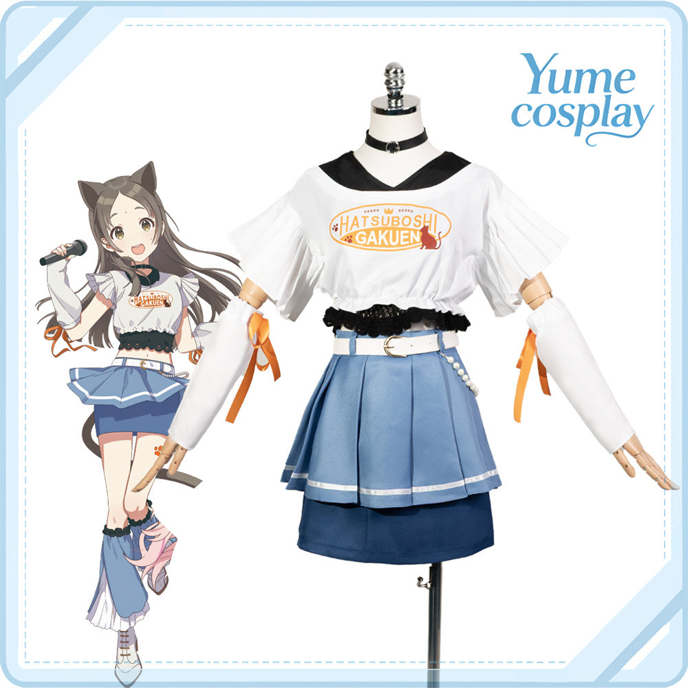 学園アイドルマスター　倉本千奈　まねきねこコラボ衣装　コスチューム　CG1905-10WMY