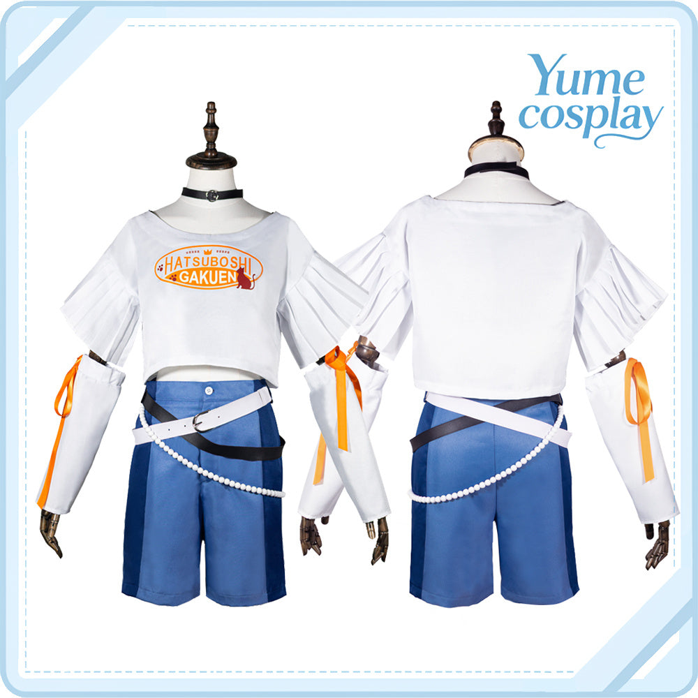 学園アイドルマスター　月村手毬　まねきねこコラボ衣装　コスプレ衣装　コスチューム　CG1905-6WMY