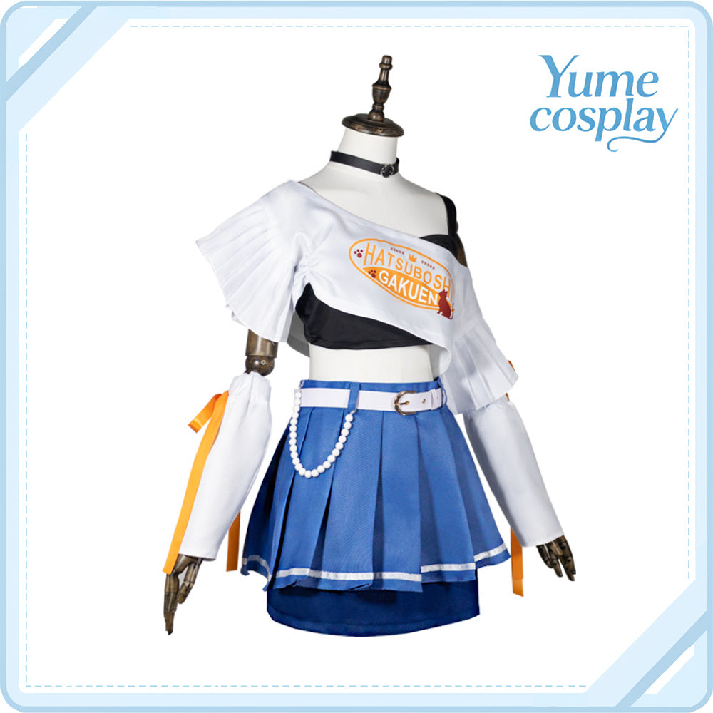 学園アイドルマスター　紫雲清夏　まねきねこコラボ衣装　コスプレ衣装　コスチューム　CG1905-7WMY