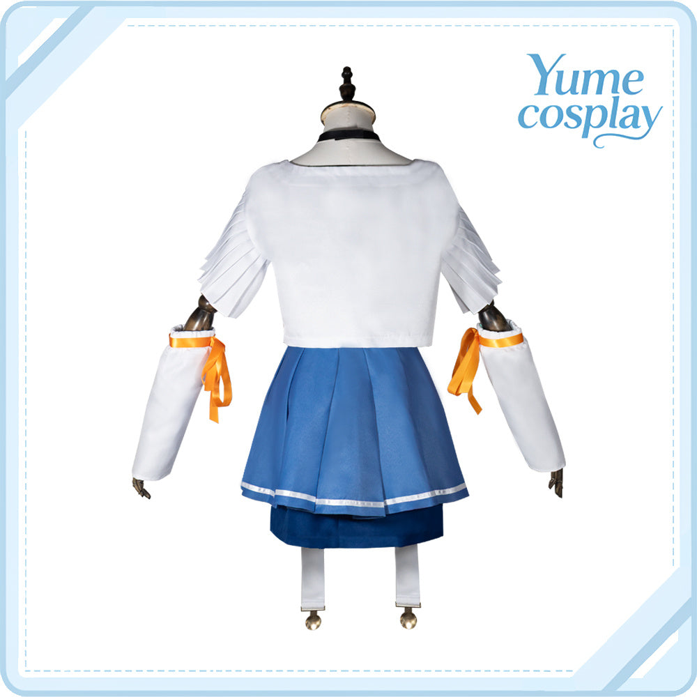 学園アイドルマスター　花海佑芽　まねきねこコラボ衣装　コスプレ衣装　コスチューム　CG1905-8WMY