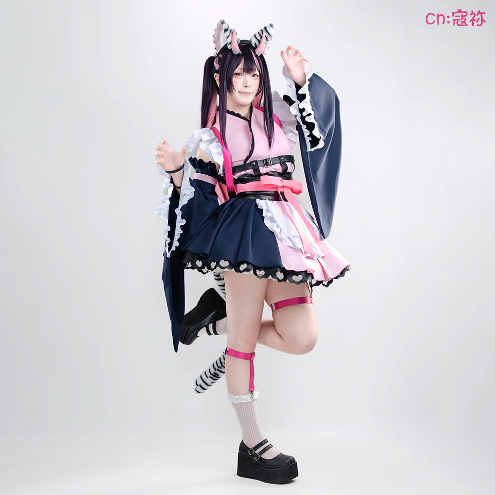 在庫品　超かぐや姫!　駒沢乃依　耳と尻尾付き　コスチューム　CG2133LRY