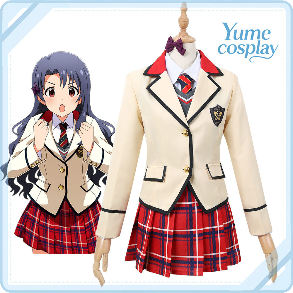 アイドルマスター　ミリオンライブ！　制服シリーズ　ジュリア　天海春香　高山紗代子　全員　コスチューム　CG988WZP