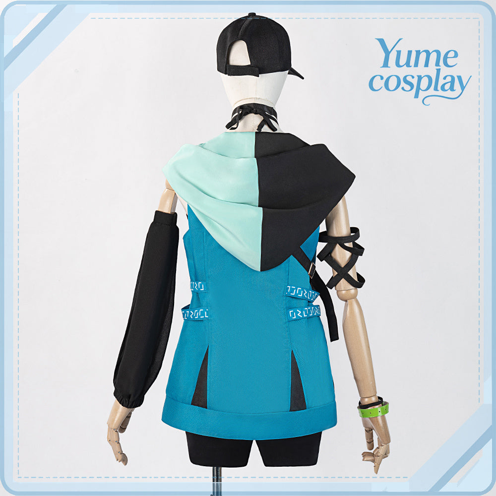24h-ship-vtuber-seraph-dazzlegarden-sporty-cosplay-costume-dm11448