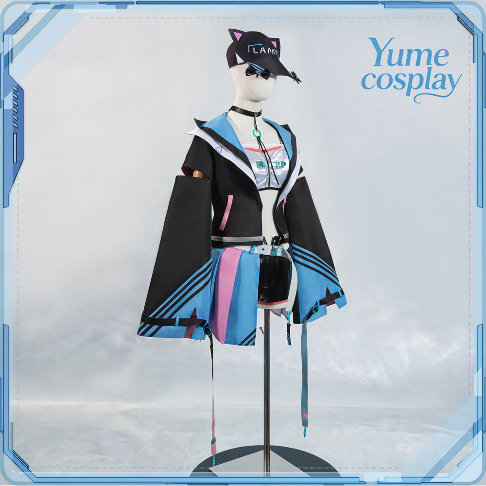 24h-ship-vtuber-seraph-dazzlegarden-sporty-cosplay-costume-dm11448