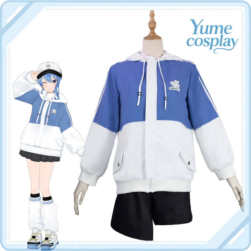 バーチャルYouTuber　Vtuber　星街すいせい　スポーティー衣装　コスチューム　CGWMY88