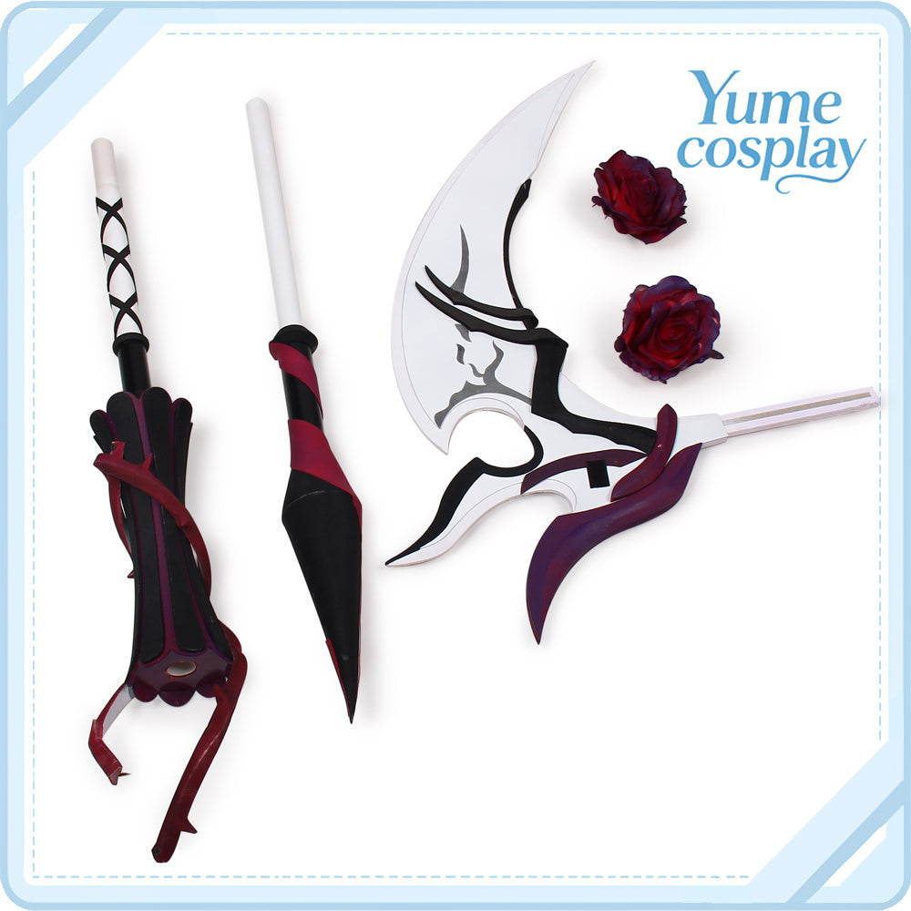 崩壊3rd　暗黒の薔薇　リタ　大鎌　コスプレ道具　D-1539
