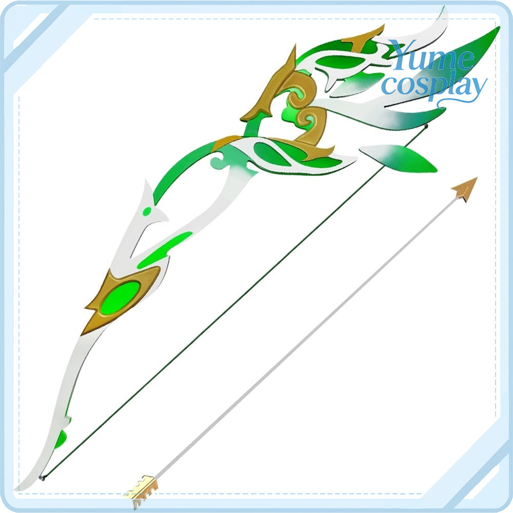 原神(げんしん)　ティナリ(Tighnari)　弓+ヘッドアクセ　コスプレ道具　D-2558