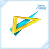 バーチャルYouTuber　VTuber　甲斐田晴　VΔLZ衣装　三華の樂　耳飾り+ヘッドアクセ+ネクタイピン　コスプレ道具　D-2879