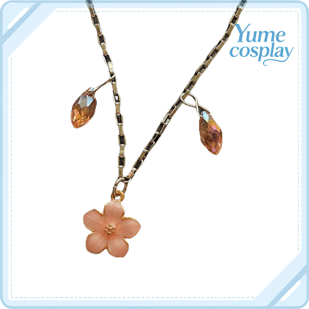 Collar×Malice（カラー×マリス）　HANA　ネクレス+腕輪+ヘッドアクセ　コスプレ道具　D-2889