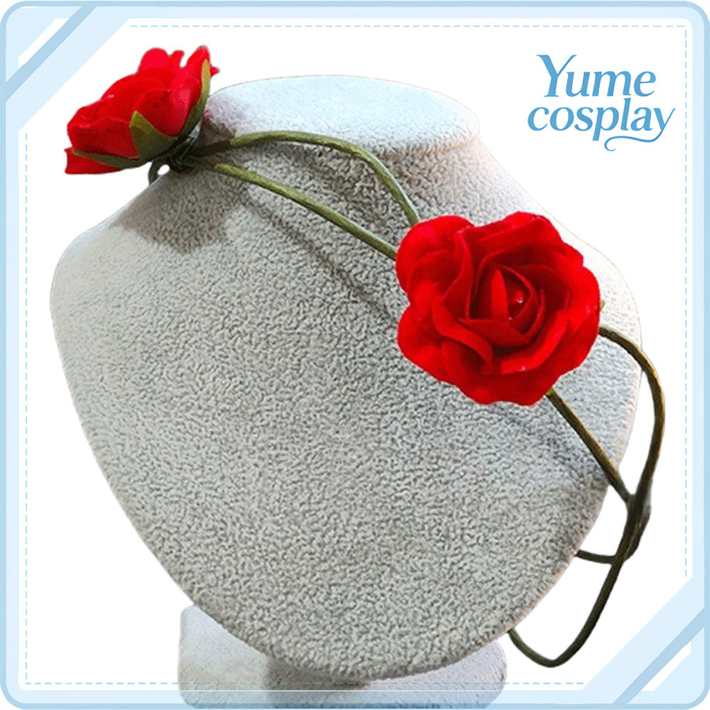 あんさんぶるスターズ！　朔間凛月　フィーチャースカウト　凛月編　ヘッドアクセ+チェーン　コスプレ道具　D-2909