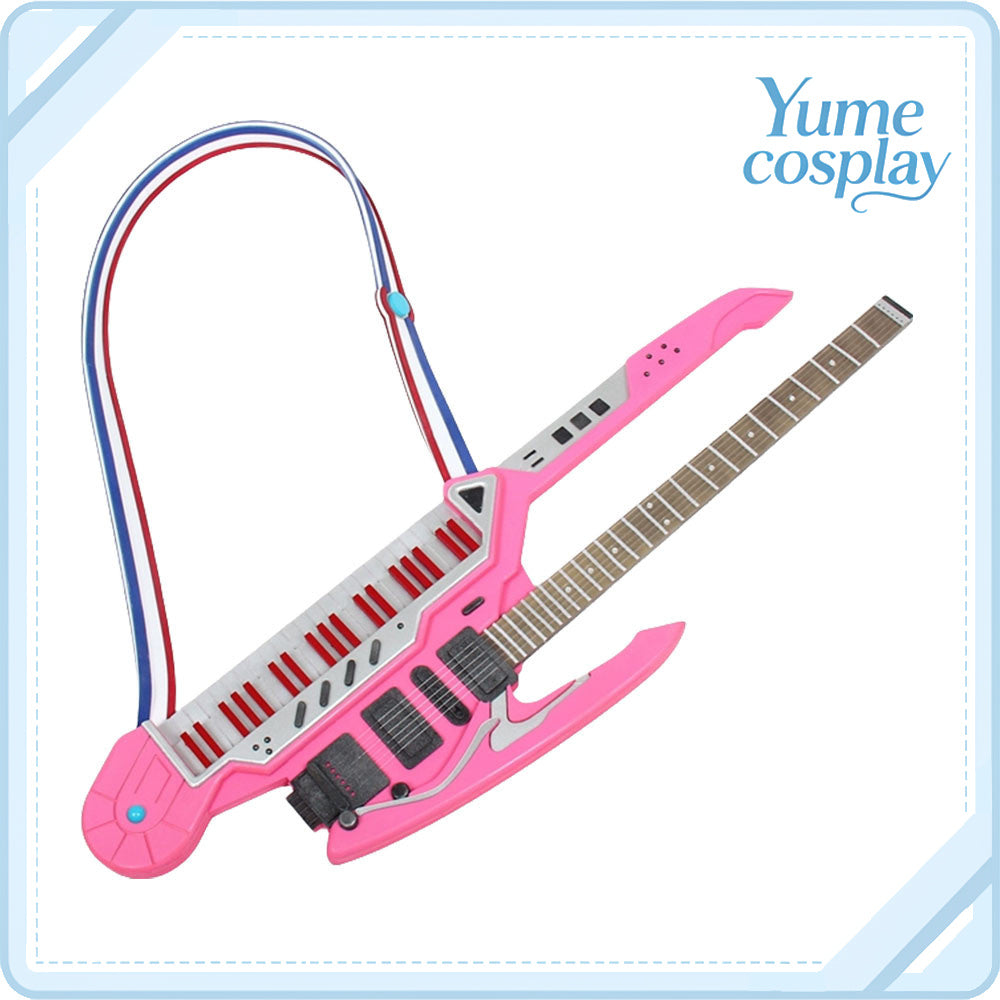 VOCALOID　初音ミク　グレイテスト・アイドルVer.　ギター　コスプレ道具　D-2936