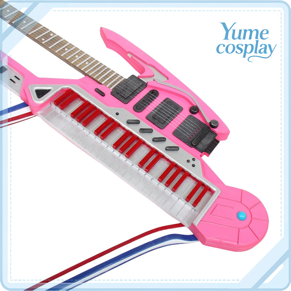 VOCALOID　初音ミク　グレイテスト・アイドルVer.　ギター　コスプレ道具　D-2936