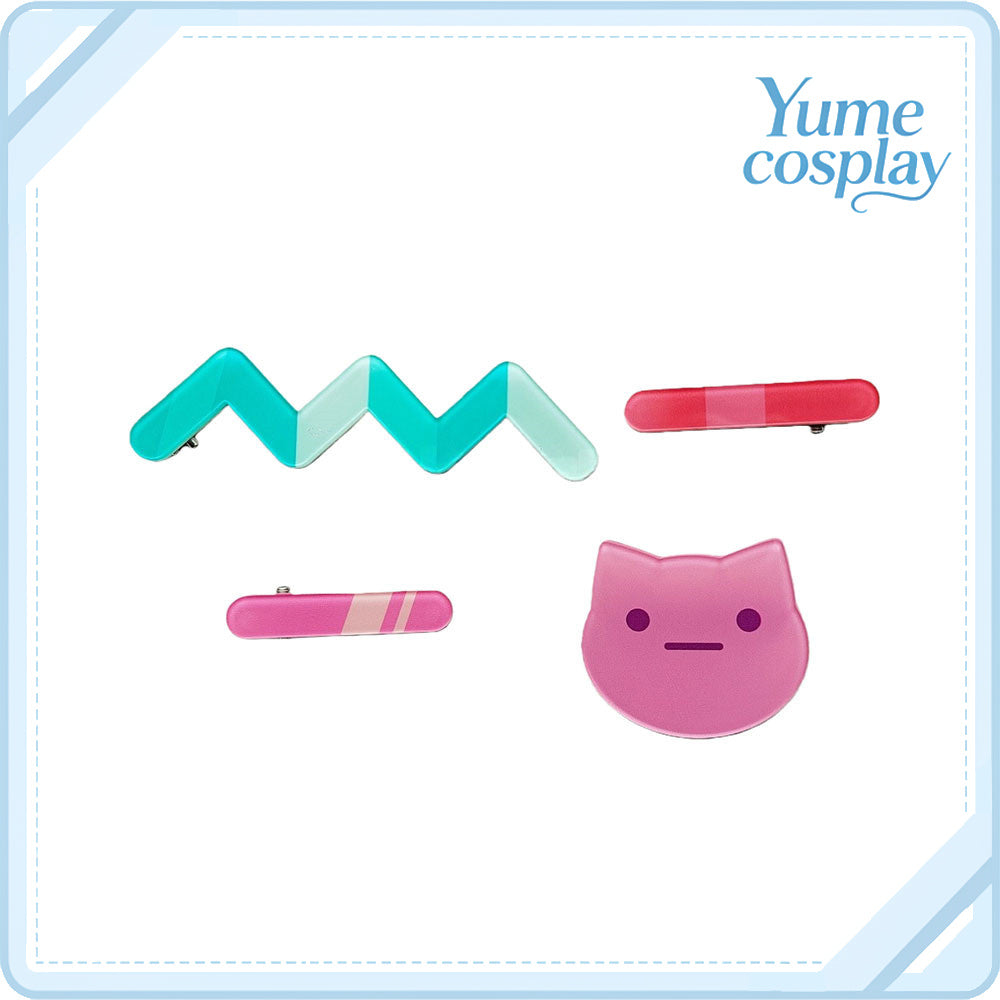 BanG Dream!（バンドリ！）　仲町あられ　耳飾り+ヘッドアクセ　コスプレ道具　D-3250