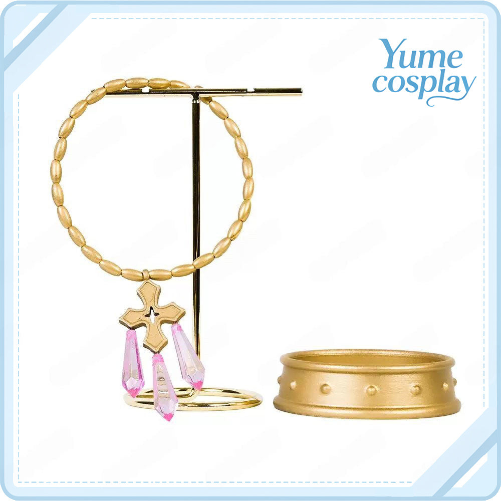 ウマ娘プリティーダービー　シーザリオ　ヘッドアクセ　コスプレ道具　D-3350