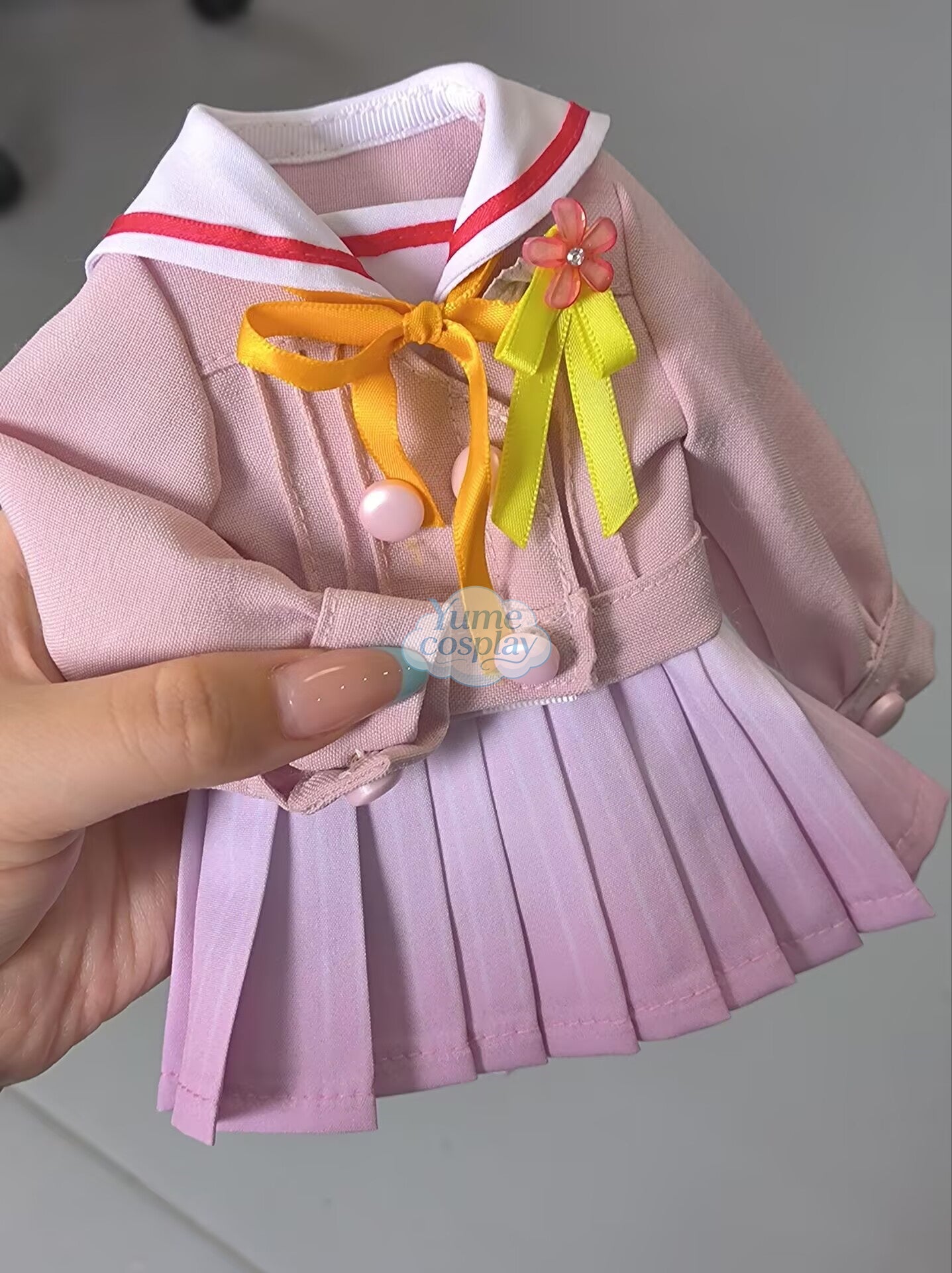 学園アイドルマスター　学マス　桜フォトグラフ　制服　葛城リーリヤ　月村手毬　篠澤広　倉本千奈　十王星南　藤田ことね　姫崎莉波　有村麻央　コスプレ衣装　ドール衣装　BJD　1/4　ドール用衣装　WY008