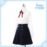 ソードアート・オンライン　アスナ　学校制服　コスプレ衣装　DM10025