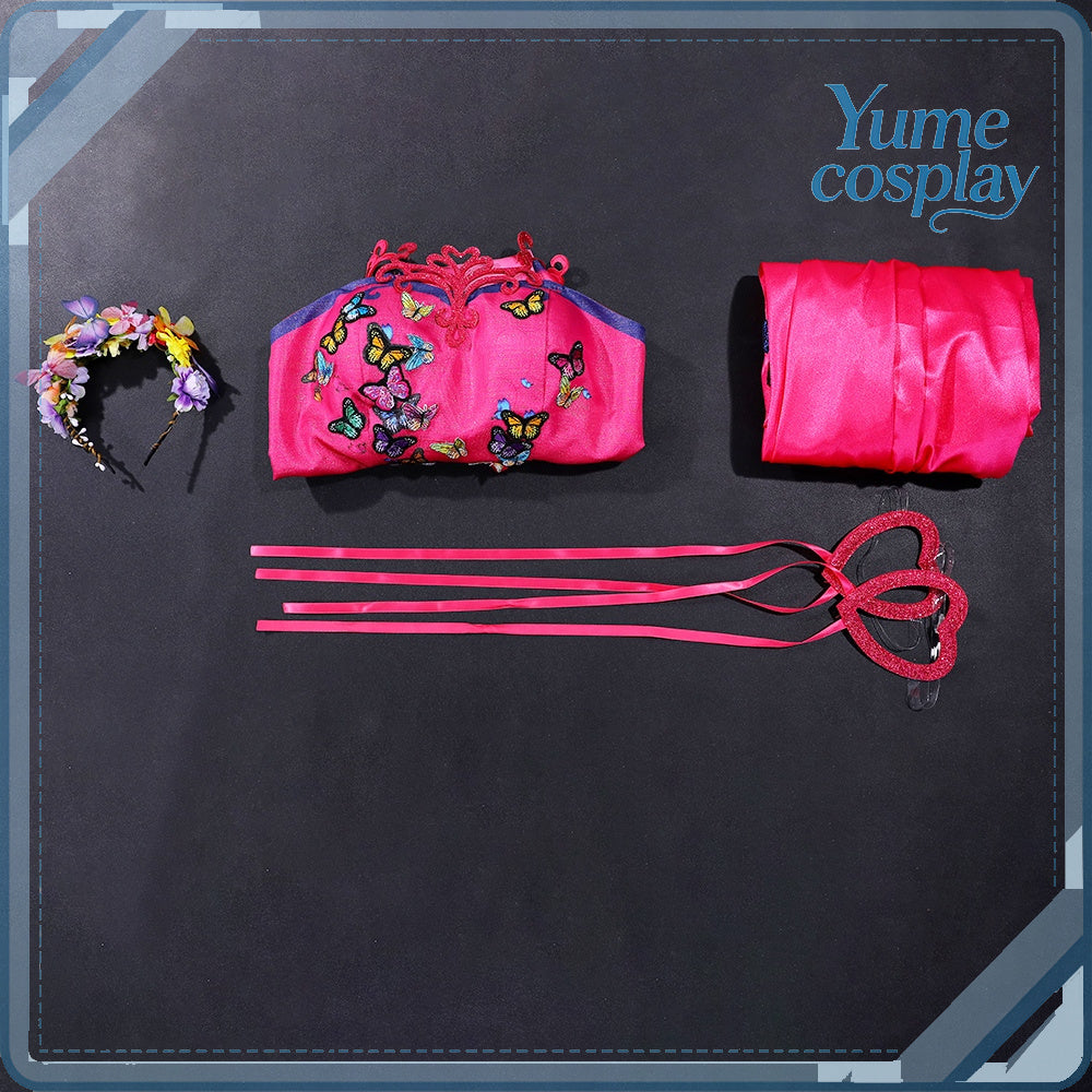 バービーシリーズ　マリポーサ（Mariposa）　Barbie　Mariposa　and　Her　Butterfly　Fairy　Friends　コスプレ衣装　DM10049
