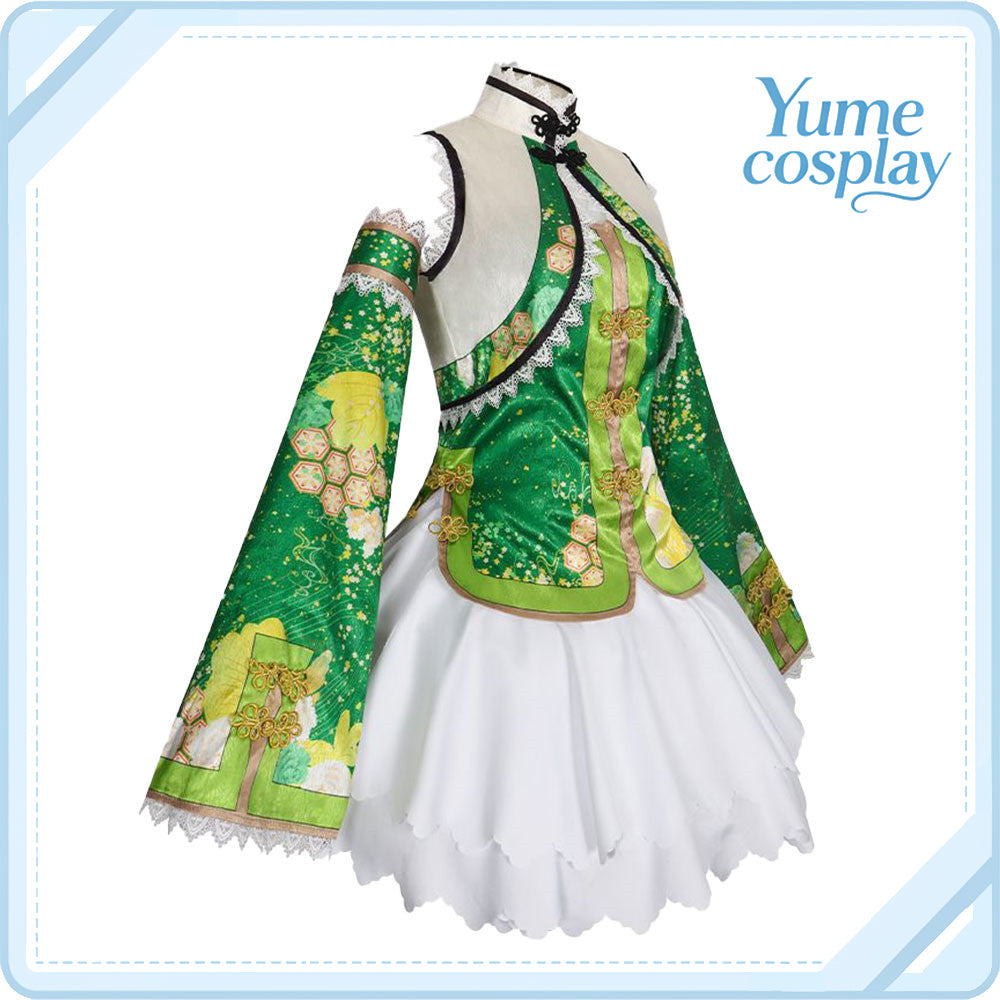 ラブライブ!　School　idol　project　小泉花陽　チャイナドレス　コスプレ衣装　DM10083