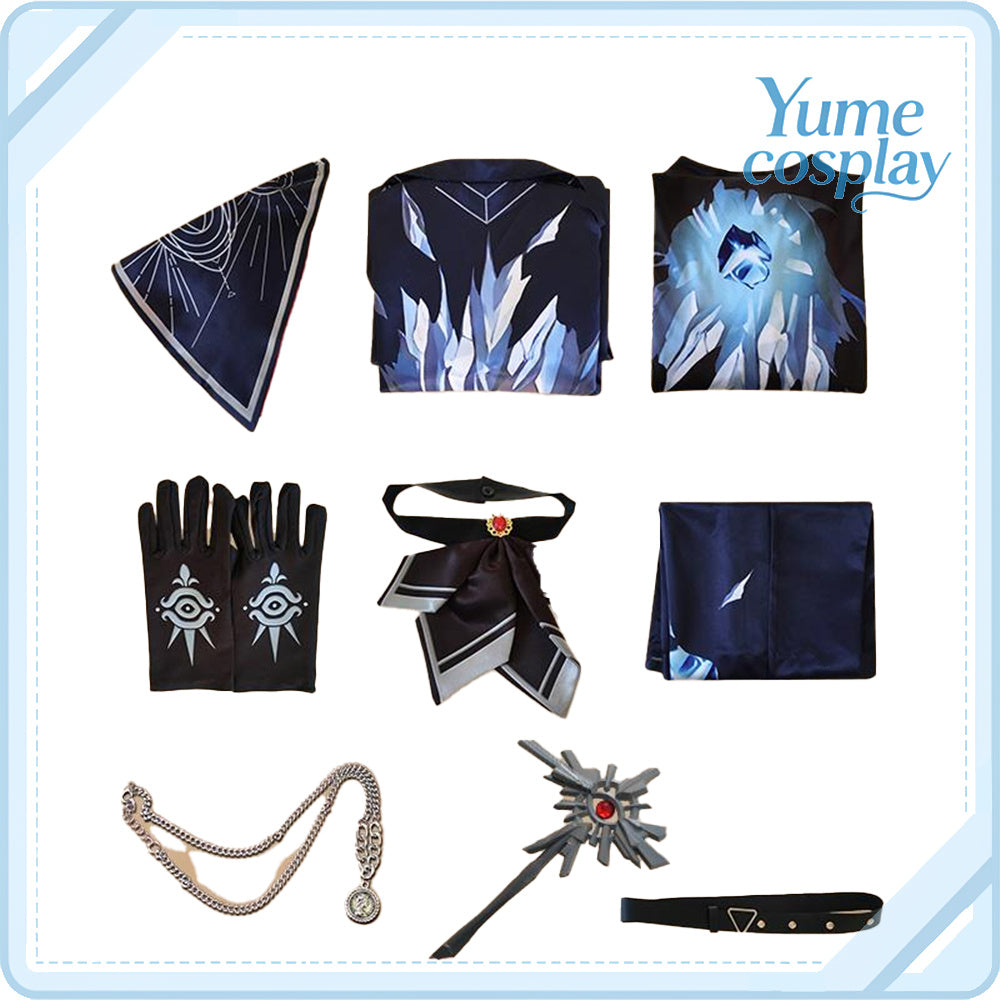 IdentityV　第五人格　フールズ・ゴールド　輝安鉱　コスプレ衣装　DM10106