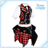 アイカツ!　藤堂ユリカ　ブロックチェック　コスプレ衣装　DM10121