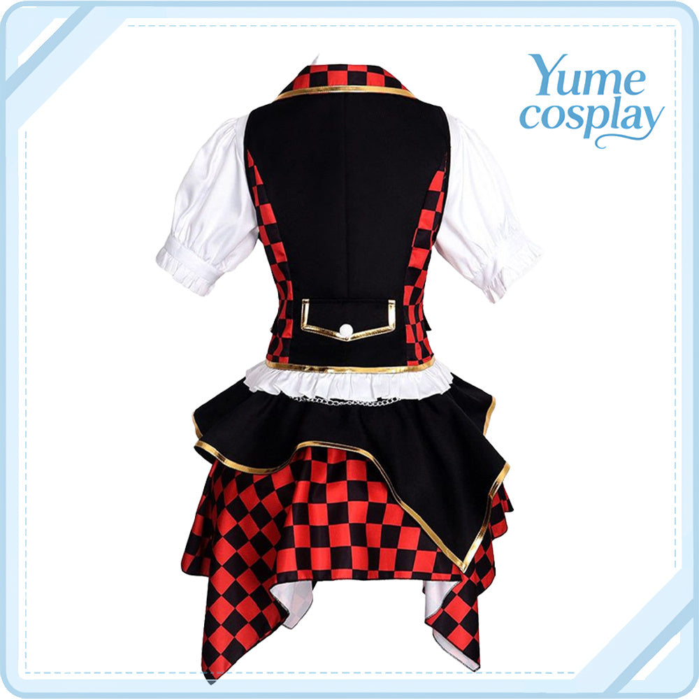 アイカツ!　藤堂ユリカ　ブロックチェック　コスプレ衣装　DM10121