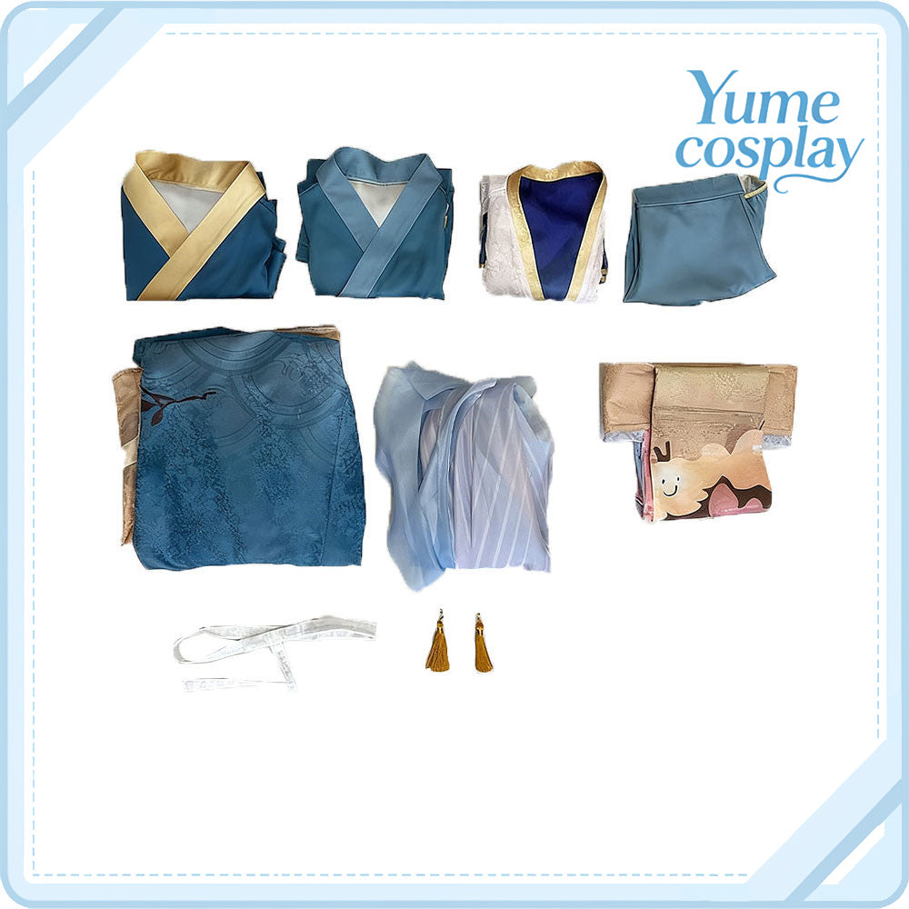 本格幻想RPG　陰陽師　聆海金魚姫　桜染海晴　コスプレ衣装　DM10194