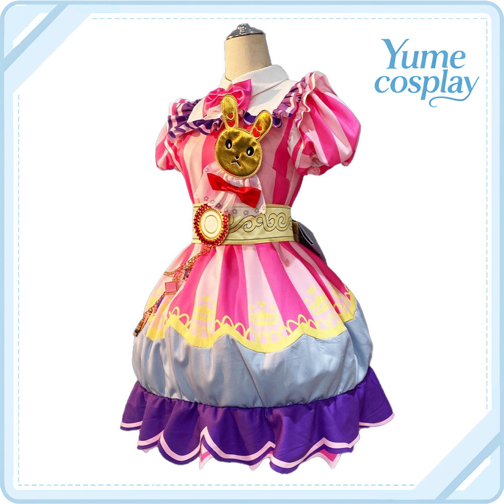 プリパラ　真中らぁら　ま～ぶる　Make　up　a-ha-ha!　コスプレ衣装　DM10212