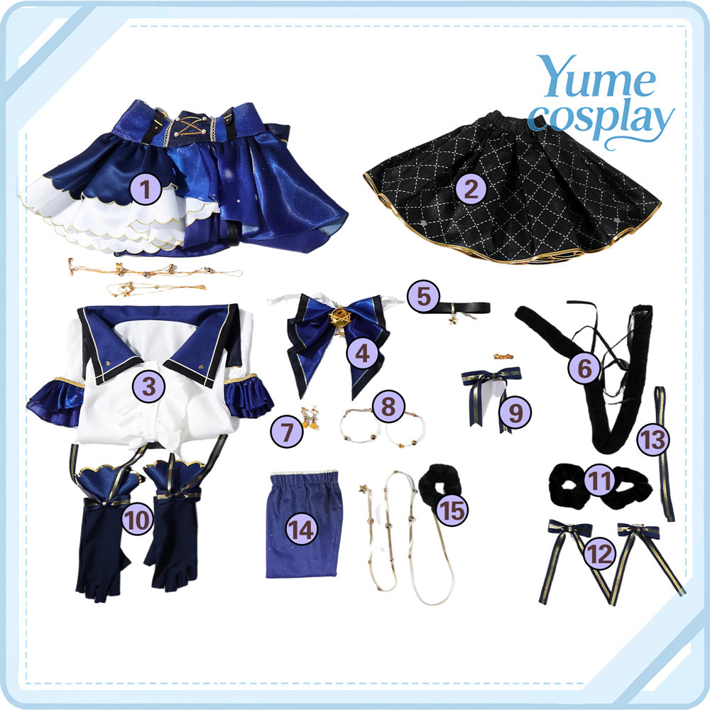 ラブライブ!　School　idol　project　PE＋(パラレルエネルギープラス)　園田海未　高坂穂乃果　南ことり　西木野真姫　星空凛　小泉花陽　絢瀬絵里　矢澤にこ　東條希　コスプレ衣装　DM10244