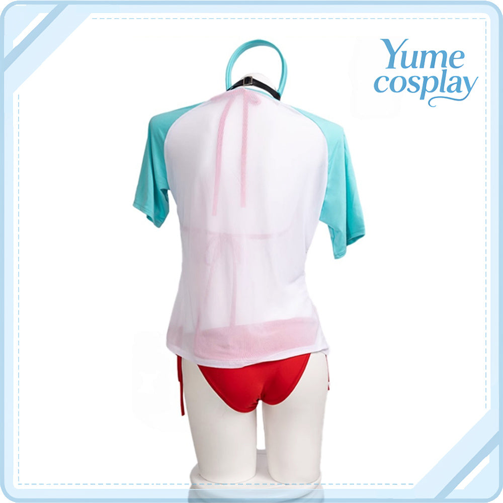 勝利の女神：NIKKE　ラピ：レッドフード　水着　コスプレ衣装　DM10255