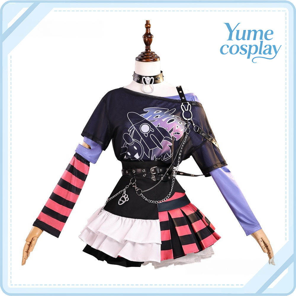 バーチャルYouTuber　VTuber　兎田ぺこら　ゴシック天使　コスプレ衣装　DM10308