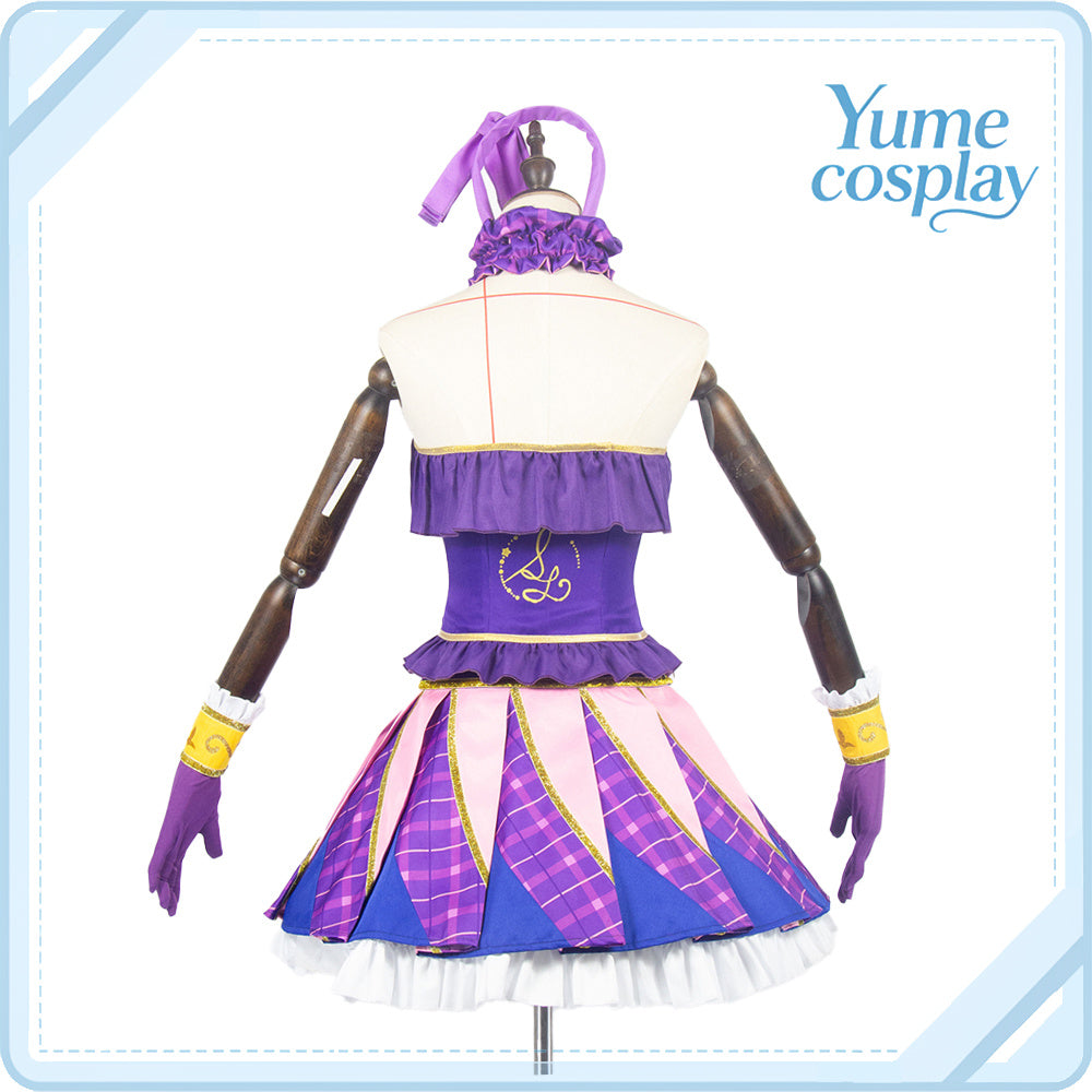 アイカツ!　白樺リサ　ラベンダーパレード　コスプレ衣装　DM10325