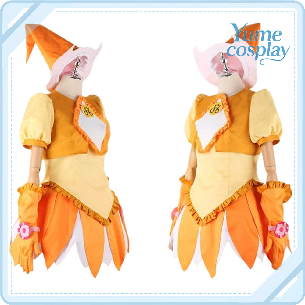 も～っと！おジャ魔女どれみ　藤原はづき　魔女見習い服　コスプレ衣装　DM10422