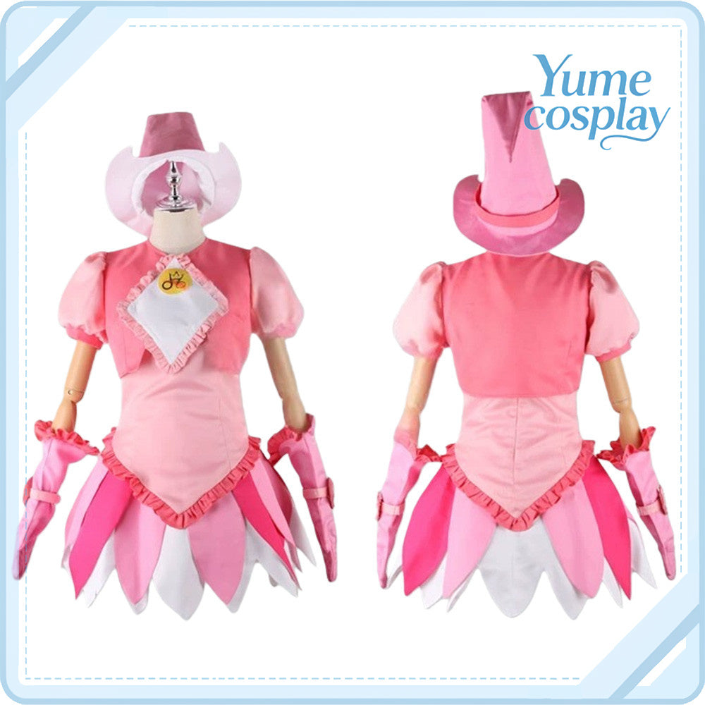 も～っと！おジャ魔女どれみ　春風ぽっぷ　魔女見習い服　コスプレ衣装　DM10424