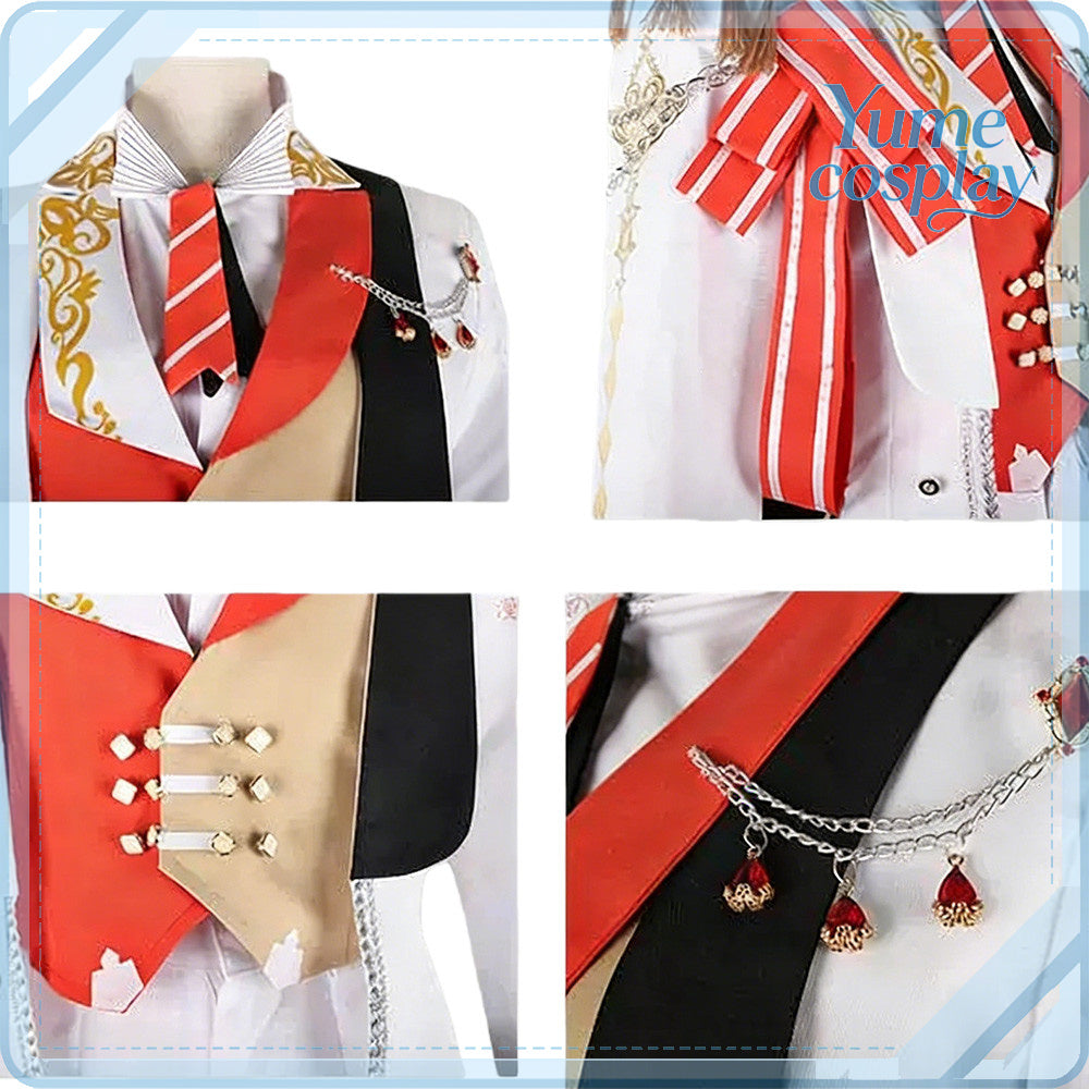 アイドリッシュセブン　和泉三月　Encounter　Love　Song　BLACK　or　WHITE　COUNTDOWN　2023　コスプレ衣装　DM10478